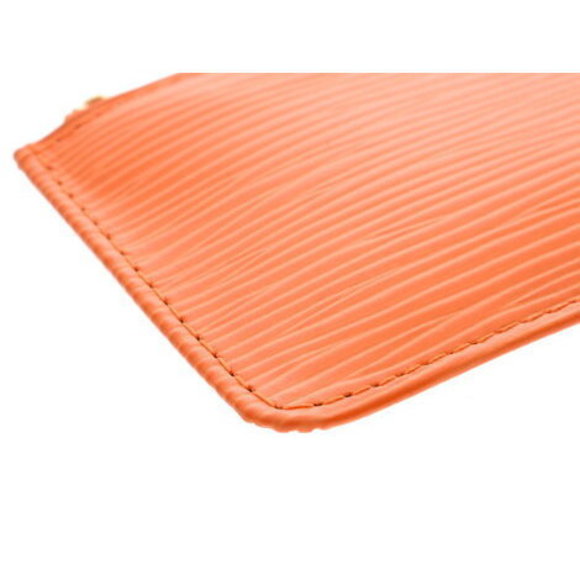 Louis Vuitton Epi Pochette Cle Mandarin Leather Coin Case - Picture 3 of 12